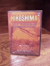 Hiroshima, Why The Bomb Was Dropped DVD, Sealed, Peter Jenning Reporting... - $7.95