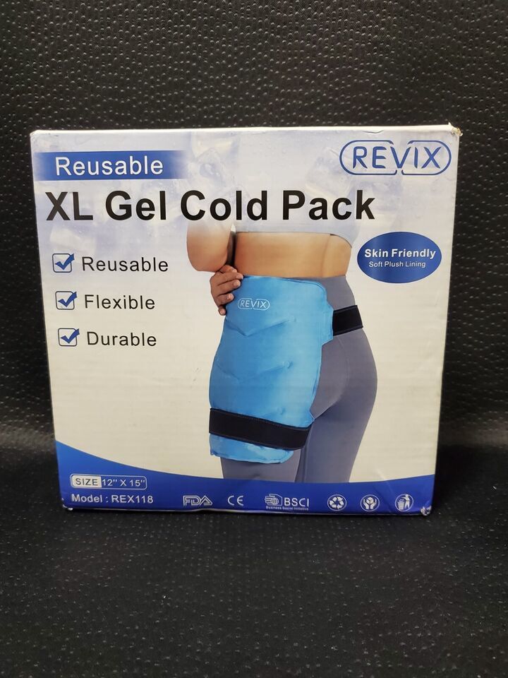 Gel Cold Pack Hip Ice Pack Wrap after Surgery Hip Bursitis Reusable Ice ... - $16.79