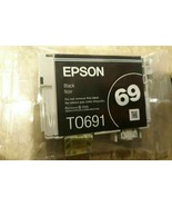 Black Genuine Epson 69 Printer ink Cartridge T069120 for Stylus Workforc... - £16.66 GBP