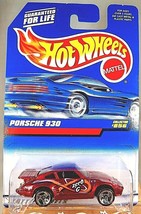 1997 Vintage Hot Wheels Collector #856 PORSCHE 930 Red w/Chrome 3 Spoke Thailand - $11.75