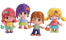 Pinypon Mix is Max Emoji Two Faces Dolls Serie #9 Pack Of 4 - £39.61 GBP