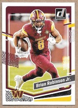 2023 Donruss #292 Brian Robinson Jr. Washington Commanders - $1.99