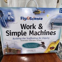 FLIP 4 SCIENCE WORK &amp; SIMPLE MACHINES Kit by Learning Resources LER0817 ... - $95.05