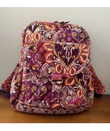 EUC Vera Bradley Retired Safari Sunset Pattern Medium Backpack School Bag - $640.30 MXN