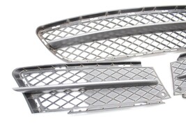 06-08 BMW E90 E91 SEDAN FRONT BUMPER GRILLE LEFT RIGHT CENTER SET E6232 image 6