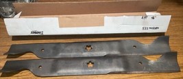 Husqvarna 532405380 Set of 2 Blades For A 46” Deck NOS AYP Sears Poulon ... - $29.70
