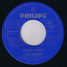 4 Seasons Beggars Parade 45 rpm Don&#39;t You Worry Bout Me Canadian Pressing - £3.88 GBP