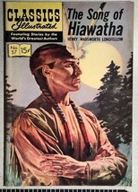 Classics Illustrated #57 Song Of Hiawatha By Henry W. Longfellow (Hrn 134) FINE- - £11.65 GBP