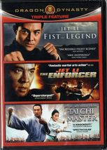 Fist of Legend/The Enforcer/Tai Chi Master (DVD,2011,3-Disc Set) Jet Li Collect. - £5.45 GBP