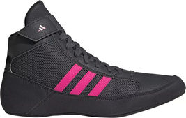 Adidas HVC 2 Adult Wrestling Shoes Men Size 10.5  #HP6870 Black/Charcoal... - $54.44