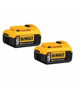 DeWALT DCB205-2 20V MAX Premium XR 5.0Ah Lithium Ion Power Tool Battery ... - £256.60 GBP