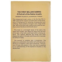 The First Million Sabras A Portrait of Native Israelis 1970 Trade Paperback Book image 2