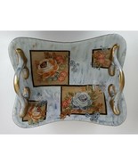 Dominie&#39;s Collection Hand Painted Floral Porcelain Dish Decorative Only - $553.97 MXN