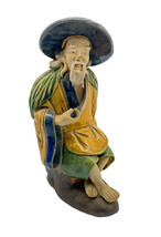 Vintage Chinese Mud Man 6&quot; Figurine China - £23.55 GBP