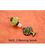 SALE: Choose 2 Yellow or Lime Green Blessingway beads - Yellow Tree of L... - £16.52 GBP