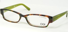 Ogi Heritage 7145 1378 BROWN-GREEN CAMOUFLAGE/GREEN Eyeglasses 50-15-135mm Japan - £46.66 GBP