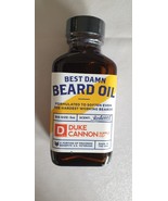 Duke Cannon Best Damn Beard Oil Redwood Scent Natural Long-Lasting - (3 ... - $14.50