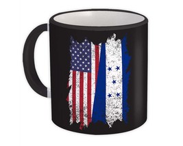 United States Honduras : Gift Mug American Honduran Flag Expat Mixed Country Fla - £12.56 GBP