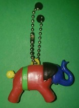 Vintage Lucky Elephant Key Chain Toy Puzzle Charm Prize New Old Stock - £18.80 GBP