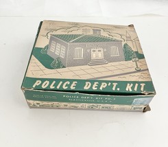 Vintage Bachman Bros. Plastic bike U.S.A. Police Station Kit, Missing An... - $8.14 CAD