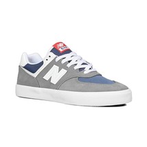 New Balance men&#39;s numeric 574 skate shoes in Grey White - size 9 - $67.32