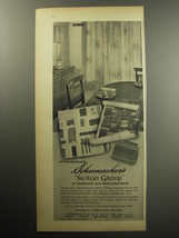1957 Schumacher Sicilian Group Fabrics and Wallpapers Advertisement - £14.73 GBP