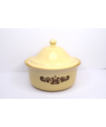 Vintage Pfaltzgraff Village Brown 2 Qt. Casserole Dish Bowl with Lid #315 - $20.53 CAD