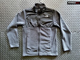 THE NORTH FACE Full Zip Denali Black Gray Fleece Jacket Youth Size XLarg... - $49.49