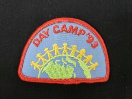   Vintage 1993 Girl Scouts Day Camp &#39;93 Patch 3&quot; NOS Around The World   - £7.98 GBP