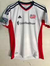 Adidas Youth MLS Jersey New England Revolution White Size S - $9.89