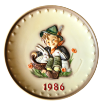 Vintage German Goebel M.J. Hummel Annual Plate - 1986 - £15.89 GBP