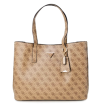 Guess Women Bag - Designer Beige Tote Bag Fashion Handbag Casual Large New - $255.85 CAD
