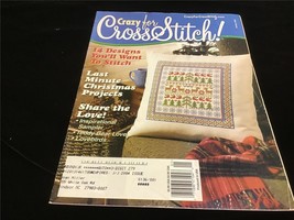 Crazy For Cross Stitch! Magazine January 2004 Last Minute Christmas Projects - $12.00