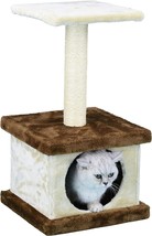 2in Economical Cat Tree Kitty Scratcher Kitten Condo Cat Tree Tower House NEW - £21.82 GBP