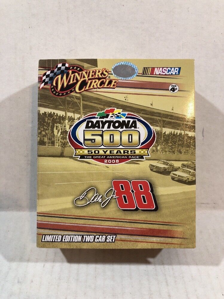 Dale Earnhardt Jr 2008 National Guard Daytona 500 limited edition 2 car set - $3.99