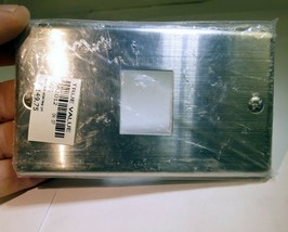 Toshiba  1 gang Stainless Steel Wall Plate  for  single Coax data - $8.18