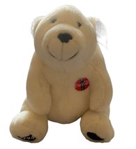 Vintage 1994 Coca-Cola Company Polar Bear Stuffed Plush Animal Toy 12” Sitting - £15.79 GBP