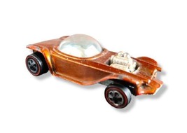 Vintage Hot Wheels Redline Beatnik Bandit 1968 Orange Copper Mattel USA - £54.28 GBP