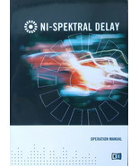 Native Instruments NI - Spektral Delay Original Owner&#39;s Manual Booklet, ... - $33.63 CAD