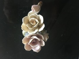 Beautiful Ceramic Roses from Italy - $37.39