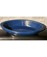 Small Blue Ceramic World Market Condiment Sauce Dish Au Gratin Casserole... - $6.83