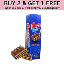 Buy 2 Get 1 Free | Break time chocolate wafer sandwich box with 24 pieces milky - £42.28 GBP