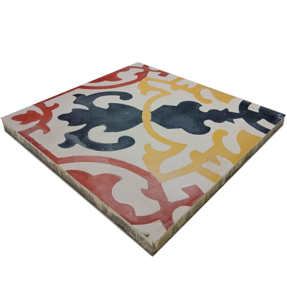 Mexican Mission Cement Tile Handcrafted 10 sqf  - Windsor - 8&quot;x8&quot; - $199.00