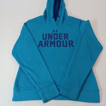 Under Armour Men's Blue Drawstring Hoodie Pullover Sweatshirt Size Small image 13