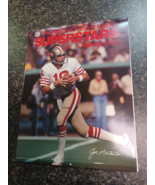 Vtg 1983 NFL Superstar Quarterback Calendar Joe Montana Walter Payton Do... - £23.32 GBP