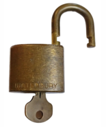Vintage U.S. Waterbury Lock With Original Key - $13.81