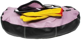 Horse Horse Canvas Leather Saddle Cantle Bag Trail Riding Water Resistant - $49.49