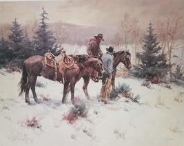 Winter in The Vermejo - Signed and Numbered Limited Edition Print by Gary Niblet - £115.67 GBP