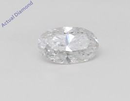 Oval Cut Loose Diamond (0.72 Ct,E Color,I1 Clarity) GIA Certified - £1,086.49 GBP