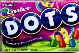 Tootsy Easter Dots Assorted Fruit Flavored Gumdrops-6oz Bag. ShipN24Hours - £9.24 GBP